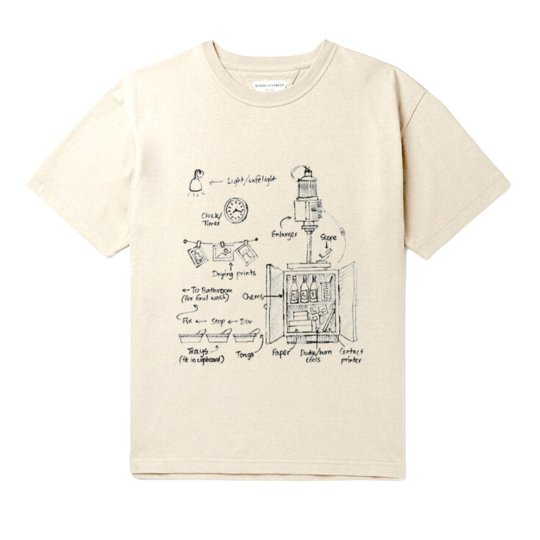 Darkroom Records Crew Tee (Beige)