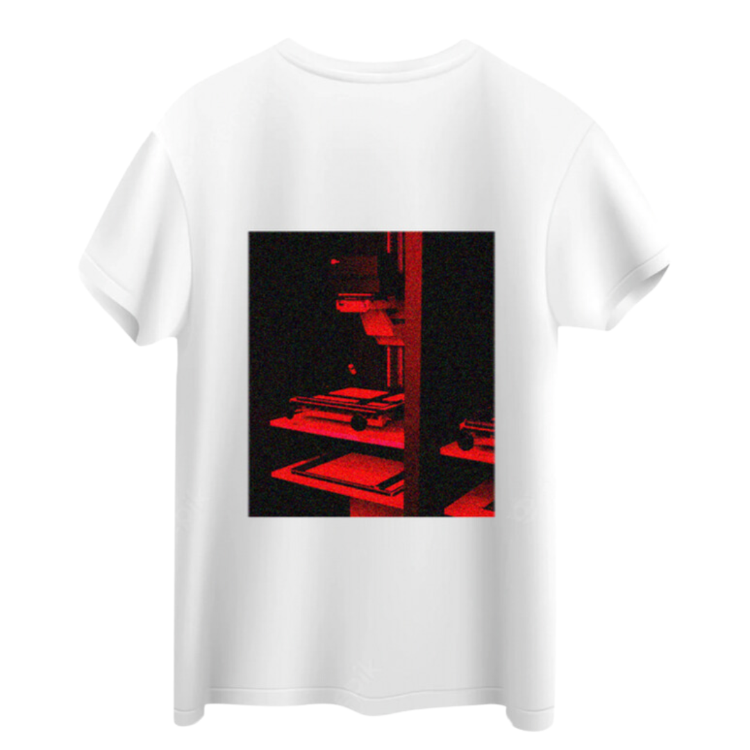 Darkroom Records Image Tee (White)